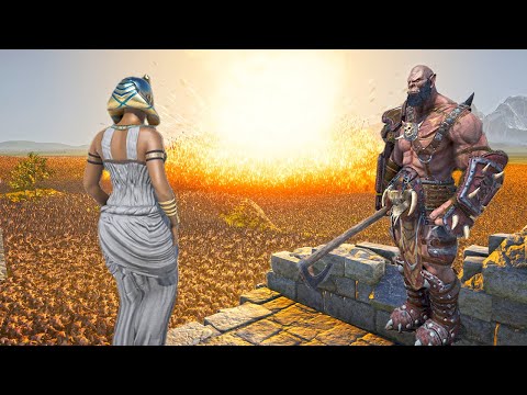 Humanity ARMY VS Evils in the MOUNTAIN OLYMPUS  - Ultimate Epic Battle Simulator 2 UEBS 2
