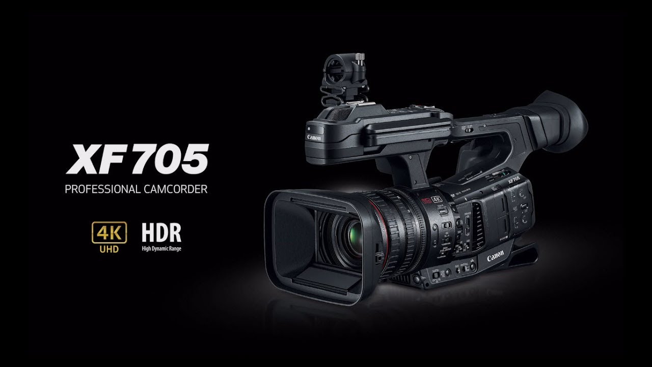 Buy Used Canon XF705 (XF705) HD Camcorder MPEG4, 160Mbps, H.265