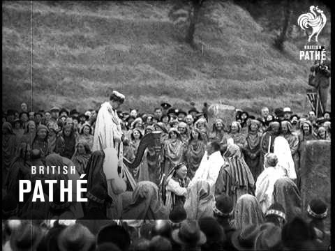 The Gorsedd - Cardiff (1938)