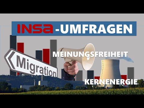 INSA-Umfrage: Mehrheit sieht...Meinungsfreiheit gefährdet, Kernenergie positiv, Migration kritisch