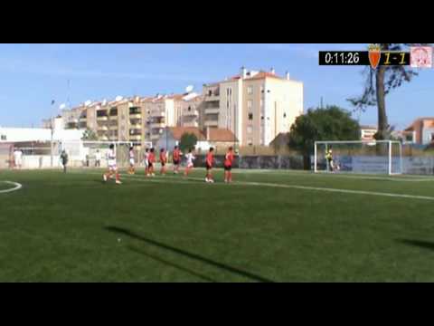Golo do Tomás Santos (1x1) no Barreirense 4 - CHESetúbal 3