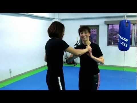 HERO’z キック ボクシング 姫路 女性会員様笑顔の護身術 格闘技