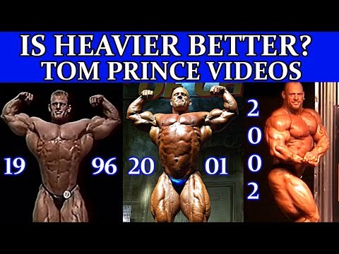 Tom Prince - Is Heavier really Better? 3 Posing Videos + Interview