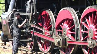 preview picture of video 'Historicky vlak - Nostalgia - Myjava 2010 (10.-11. 7.)'