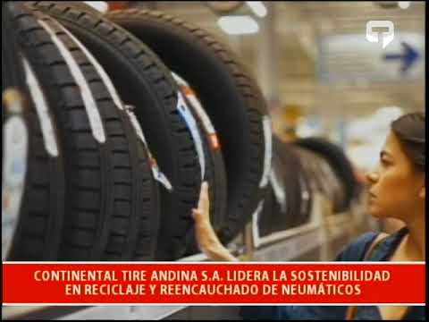 Continental Tire Andina S.A. lidera la sostenibilidad en reciclaje y reencauchado de neumáticos
