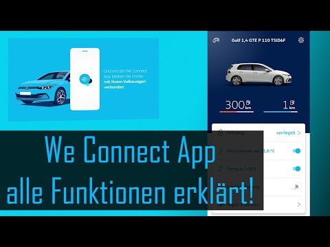 VW Golf - We Connect App / alle Funktionen erklärt! 2021