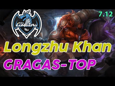 Longzhu Khan Gragas Top - Korean Pro Replay