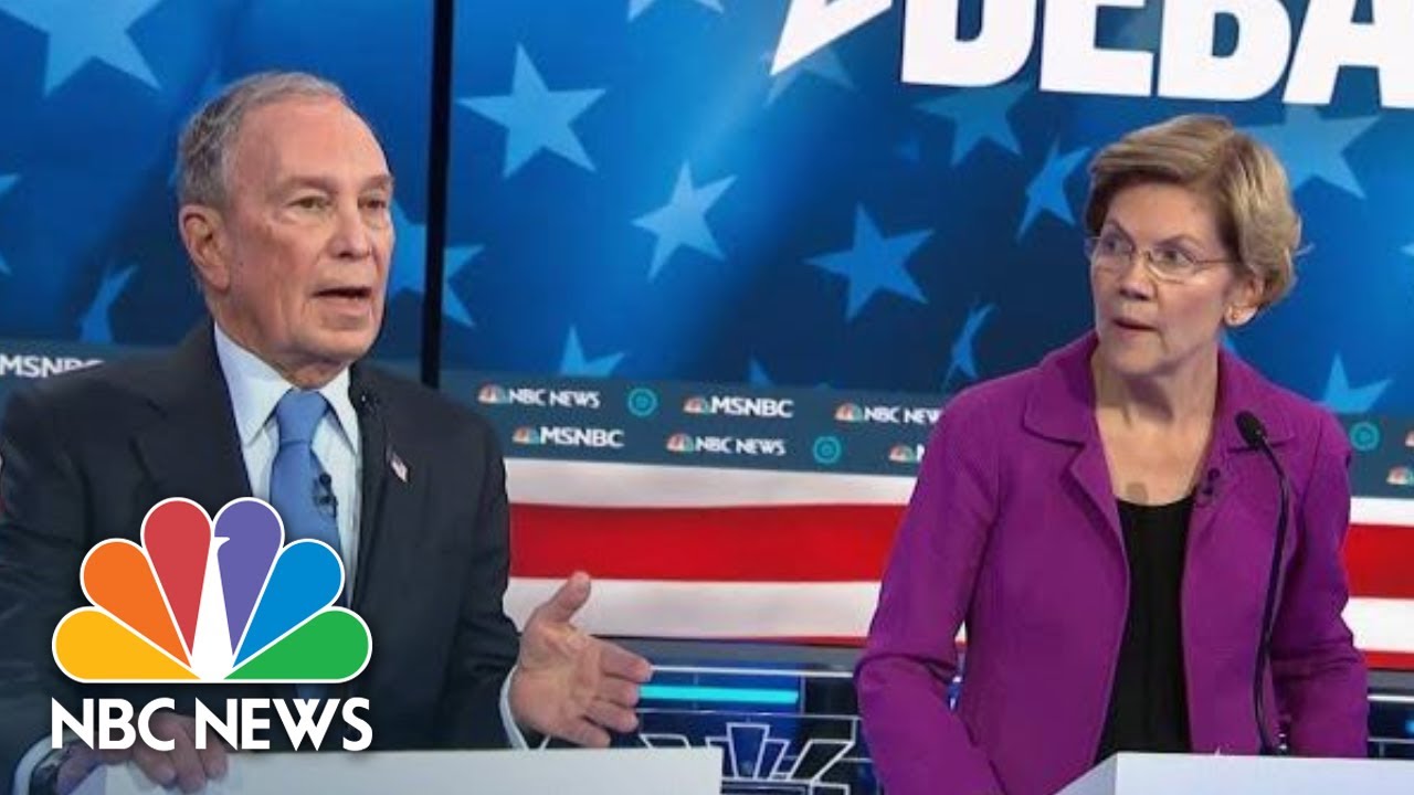 Elizabeth Warren Targets Mike Bloomberg For His Company's Non-Disclosure Agreements | NBC News thumnail
