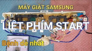 Samsung washing machine Start button is broken || ❤️ Mai Chi Refrigeration ❤️