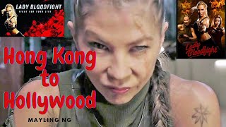 HONG KONG TO HOLLYWOOD Ep.1 Behind the Scenes of LadyBloodfight Movie video