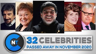 List of Celebrities Who Passed Away In NOVEMBER 2020 | Latest Celebrity News 2020 (Breaking News)