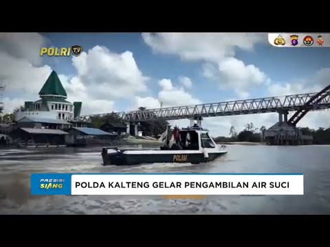 POLDA KALTENG PENGAMBILAN DAN PEMBERANGKATAN AIR SUCI