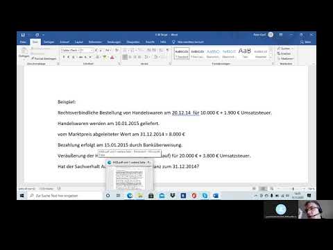 Rückstellung für drohende Verluste aus schwebenden Geschäften