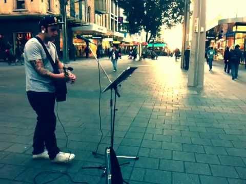 Andre Agostini - Heartless/battle scars/love the way you lie  - Rundle Mall Adelaide (Iphone)