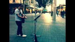 Andre Agostini - Heartless/battle scars/love the way you lie  - Rundle Mall Adelaide (Iphone)