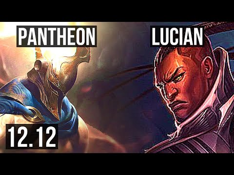 PANTH vs LUCIAN (MID) | 1.5M mastery, 800+ games, 14/5/13 | NA Master | 12.12