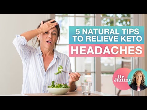 Headaches | 5 Natural Tips to Relieve Keto Headaches | Dr. J9 Live