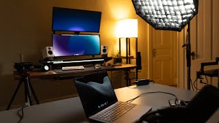 I Built My DREAM Home Office | 2024 Desk Setup & Studio Tour