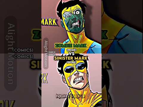 Zombie Mark Vs Sinister Mark #invincible #sinistermark #capcut #alightmotion #1v1 #invinciblewar