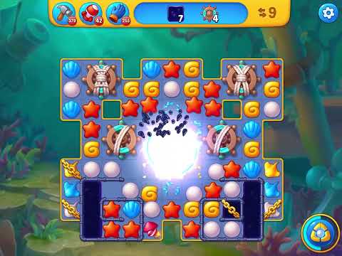 Fishdom level 6177 no boosters フィッシュダム ノーマル [Friend's]