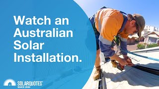 Watch A Gold-Standard Solar Installation - Start To Finish.
