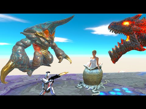 NEW UPDATE ALIEN Ranthorn vs ALL UNITS DEATH RUN - Animal Revolt Battle Simulator