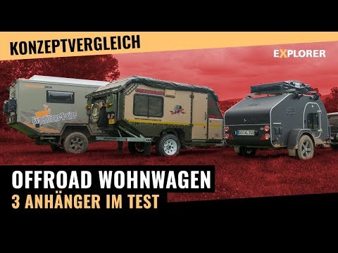 3 Offroad Trailer im Vergleich – Welcher Anhänger ist der Beste? [1/2]