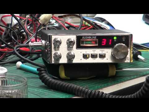 Audioline PT341 UK CB27/81 CB radio (mobile) - On The Air test