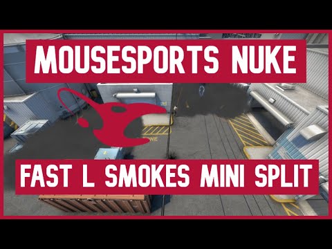 mousesports Fast L Smokes Mini Split on Nuke (CS:GO Strategy Breakdown)