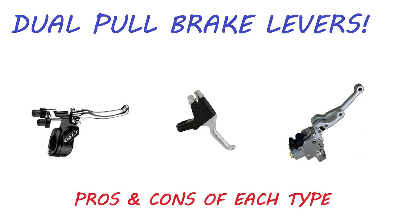 Motorized bicycle Builds (Dual Pull Brake Lever Options)