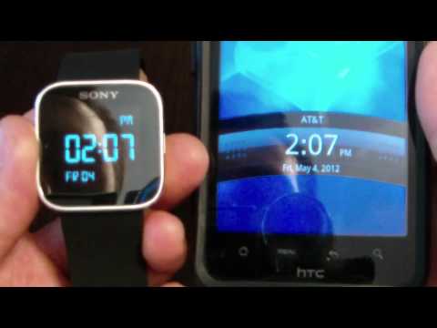 How to Setup the Sony Android Smartwatch