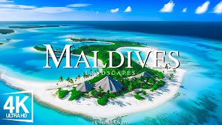 Maldives 4K UHD - Scenic Relaxation Film With Calming Music - 4K Video Ultra HD