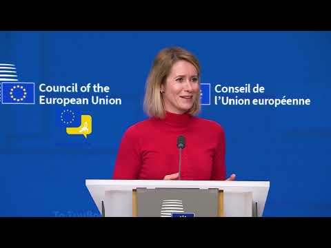 Video Thumbnail: Dependency Is Vulnerability – Kaja Kallas on the 20th Russia Sanctions Package!