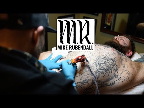Mike Rubendall: Tattooing at Kings Avenue Tattoo Vol. 8 with Big Meas