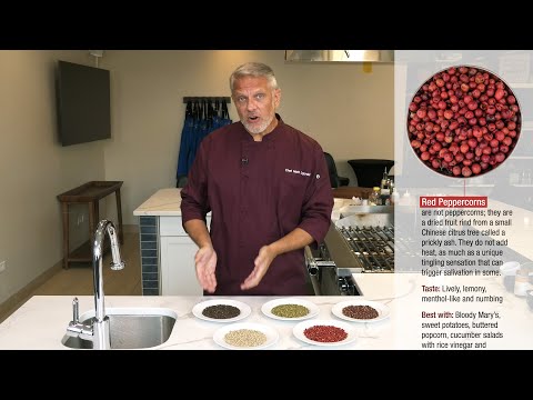 03 Comparing the most common types of peppercorns
