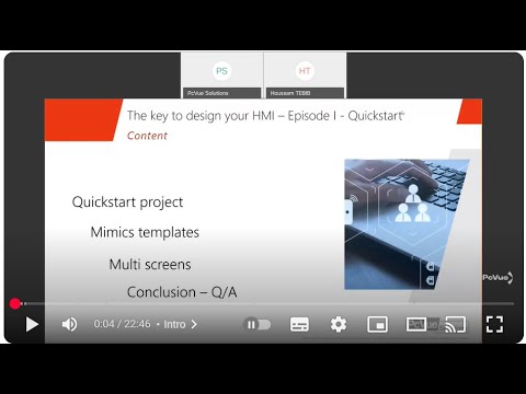 Projekt QUICKSTART PcVue - nagranie z webinaru - zdjęcie