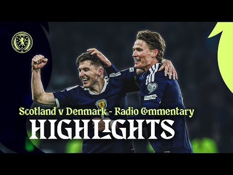 🎙️ ICONIC Radio Commentary | Scotland v Denmark | Scotland National Team