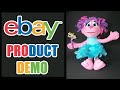 Sesame Street Fisher Price Stuffed Abby Cadabby Plush Doll Toy Talking 10