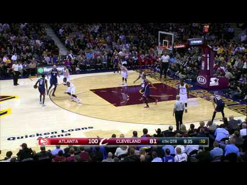 Kent Bazemore Highlights Hawks vs. Cavaliers 12.17.2014 - 9 Points, 4 Assists