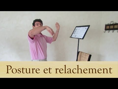 Volume 1 cours 010 / 133 - posture et relachement - Apprendre le Violon avec olivier Lesseur