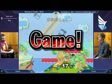 MMOM145 SSBM - Kalvar (Marth) vs. Crush (Fox) - Melee WF