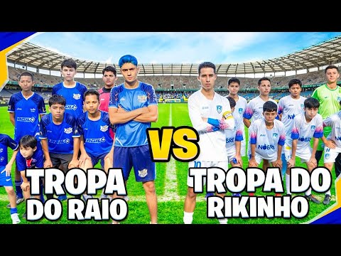 TROPA DO RAIO VS TROPA DO RIKINHO! *qual tropa é melhor?