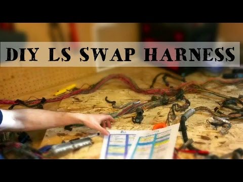 DIY STANDALONE LS SWAP HARNESS!!! How to wire your LS swap on a budget!!! Part 1