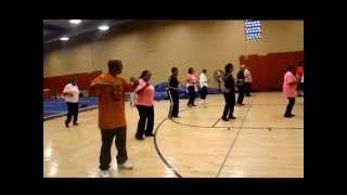 BCA Shuffle- West Coast Finest- Stockton CA. Soul Line dancing