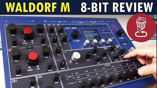 Video thumbnail for Waldorf M Review // Reincarnating 8-bit, lo-fi aliasing wavetables // vs Iridium // Full tutorial by loopop