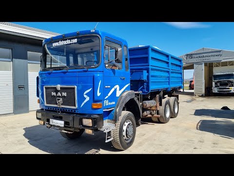 MAN 26.361 6x6 meiller tipper - FIŠ TRUCKS SLOVENIA