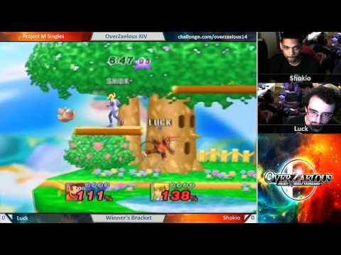 OverZaelous XIV: Luck (Fox, Diddy) vs. Shokio (Roy, ZSS) - Winner's Semis