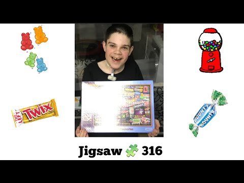 Mattys time lapse puzzles 08/12/21 Jigsaw 316 Gibsons 1980’s sweet memories 1000 pieces  🧩 day 642