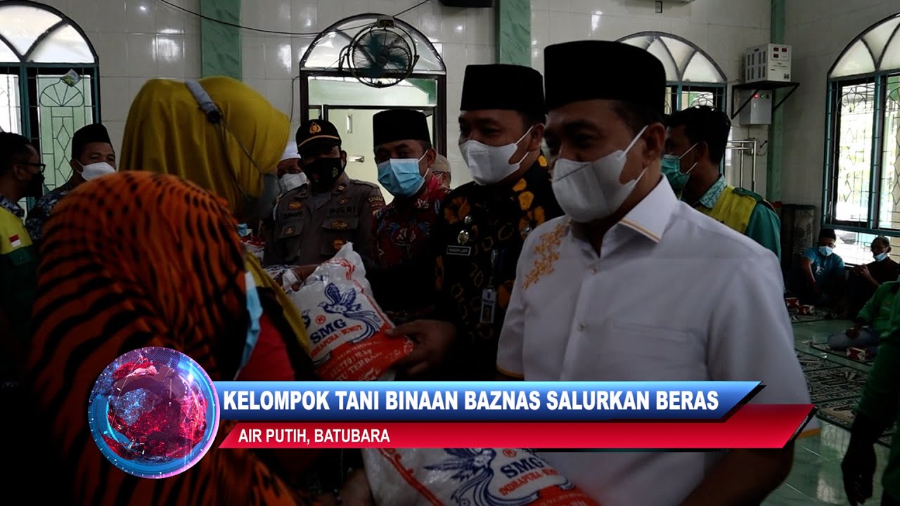 KELOMPOK TANI BINAAN BAZNAS SALURKAN BERAS