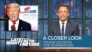 Trump Accepts the Nomination: A Closer Look